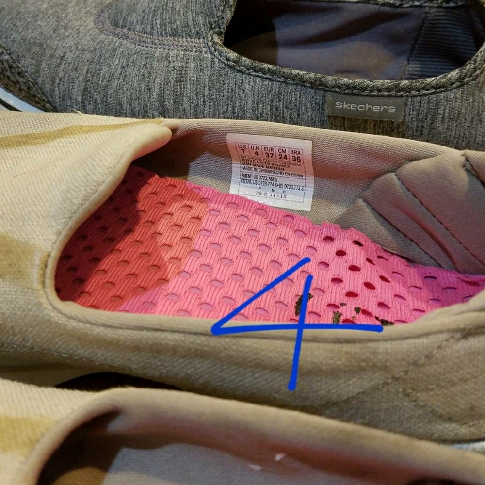 Bundle of 4 go walk skechers - Picture 8 of 8